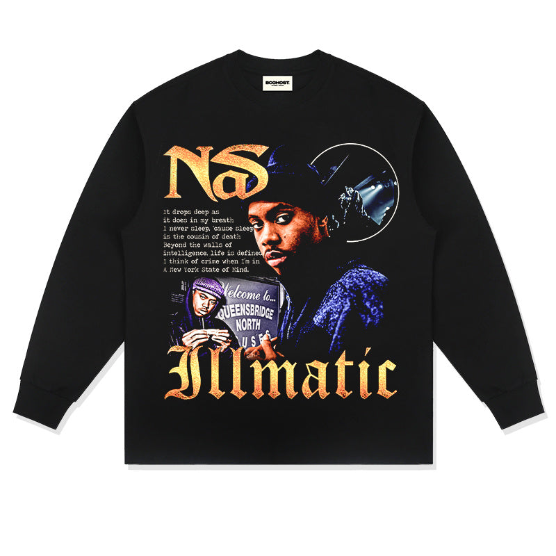 NAS "N.Y. STATE OF MIND" SWEATSHIRT 2024