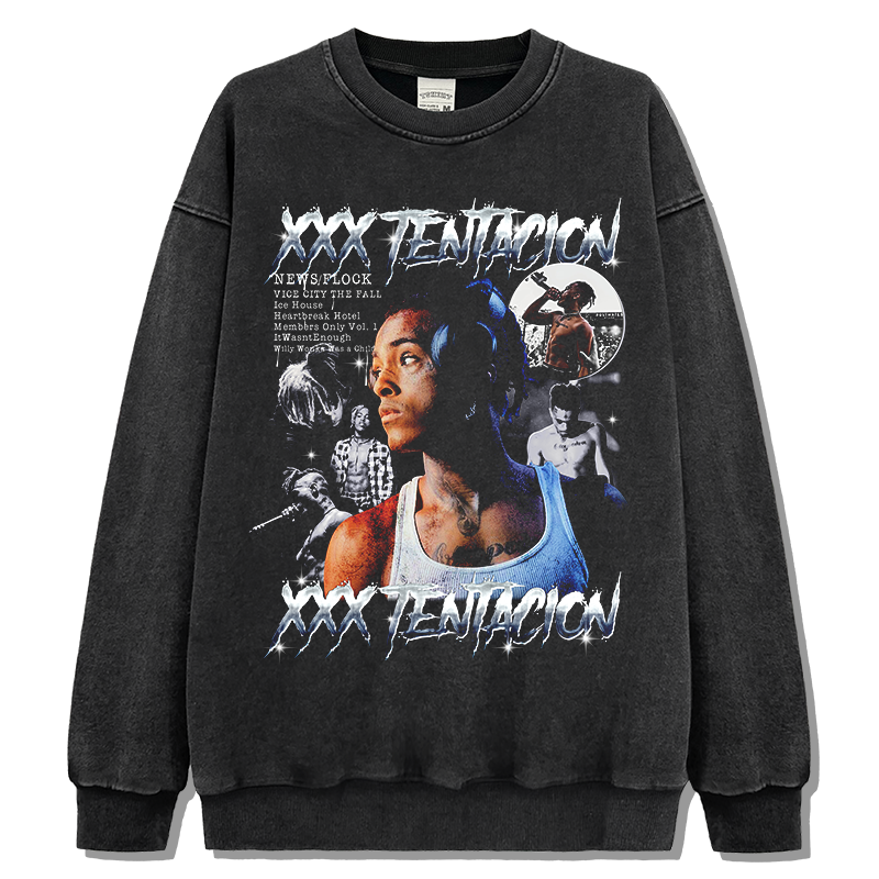 XXX TENTACION SWEATSHIRT 2024 - view 3