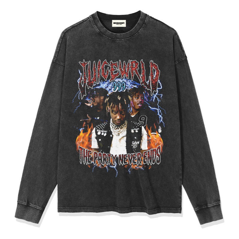 Juice Wrld "The Party Never Ends" Sweatshirt 2024 - view 2