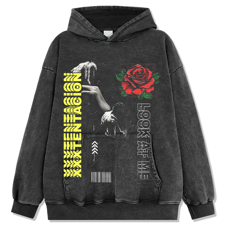 XXXTentacion Hoodie tribute hoodie in heavyweight cotton