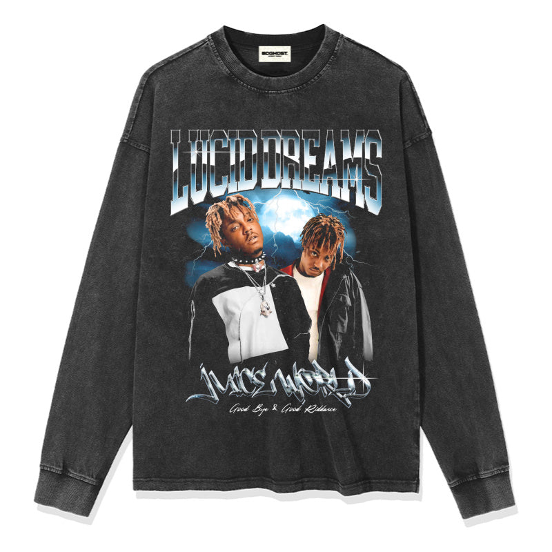 Juice Wrld Goodbye & Good Riddance Lucid Dreams Sweatshirt 2024 - view 2