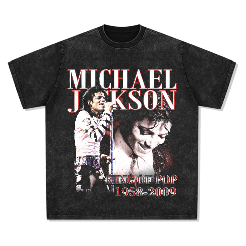 Michael Jackson Tee tribute tee in heavyweight cotton