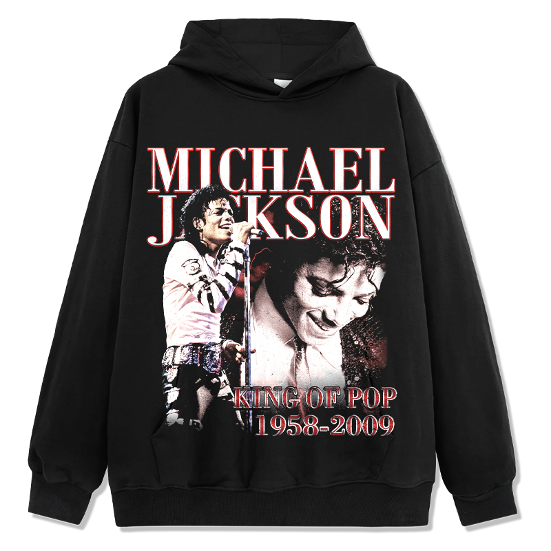 Michael Jackson Hoodie tribute hoodie in heavyweight cotton
