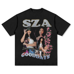 SZA Tee in heavyweight 240gsm cotton