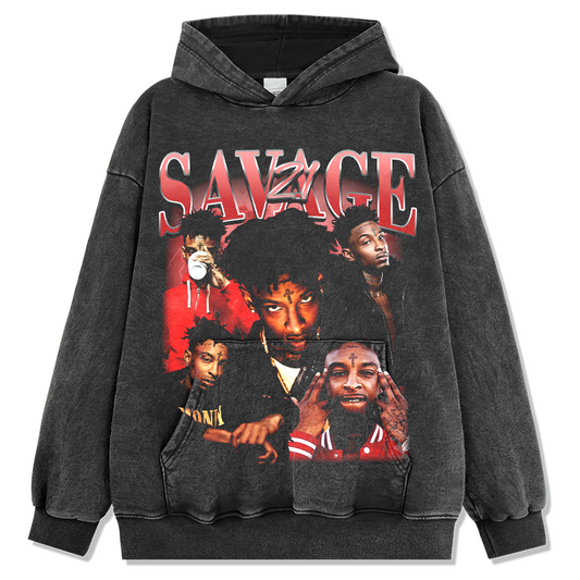 21 SAVAGE HOODIE 2024 - 6ixmerchandise