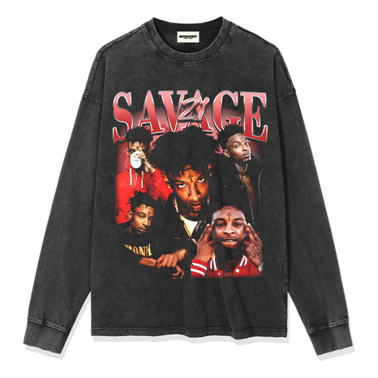 21 SAVAGE Sweatshirt 2024 - 6ixmerchandise