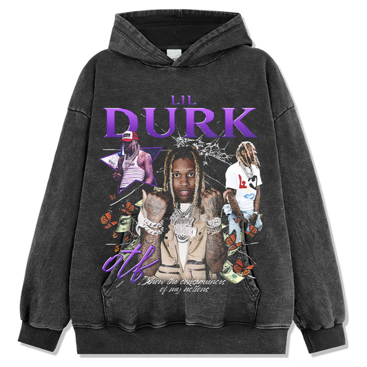 lil durk hoodie 2024 - 6ixmerchandise