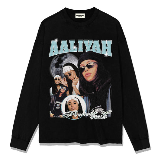 aaliyah Sweatshirt 2024 - 6ixmerchandise