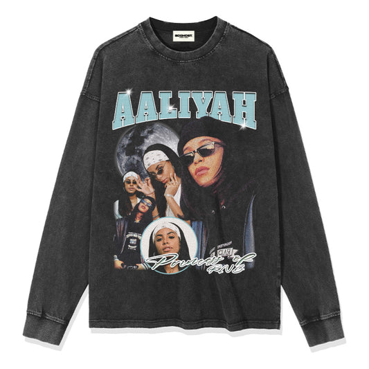 aaliyah Sweatshirt 2024 - 6ixmerchandise