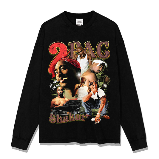 tupac Sweatshirt 2024 - 6ixmerchandise