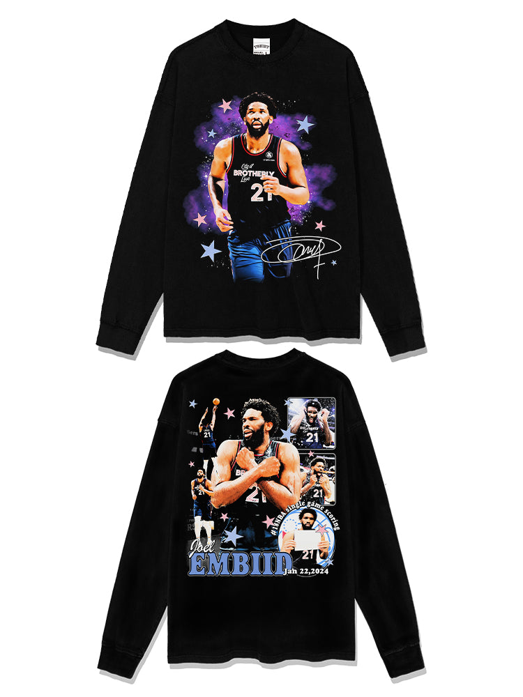 Joel Embiid Sweatshirt NBA 2024 - view 3
