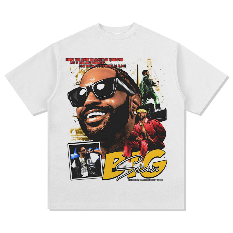 BIG SEAN "ONE MAN CAN CHANGE THE WORLD" TEE 2O24 - view 5