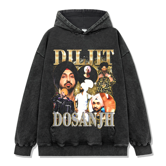 SUDADERA CON CAPUCHA DILJIT DOSANJH 2024