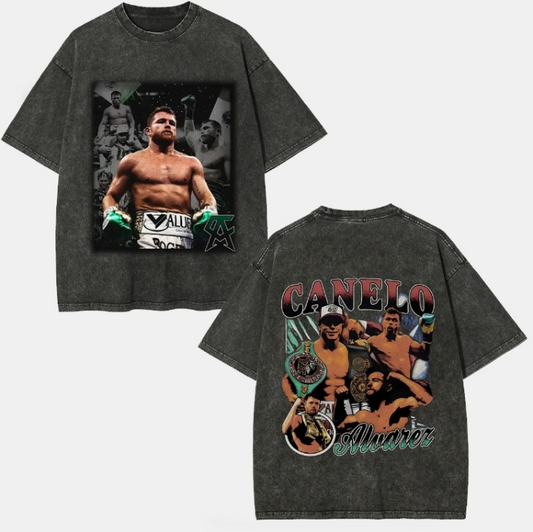 Canelo Alvarez Back Design TEE