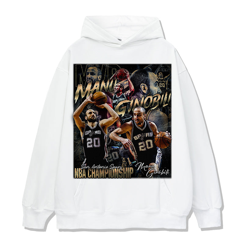 Manu Ginobili HOODIE NBA 2024 - view 3