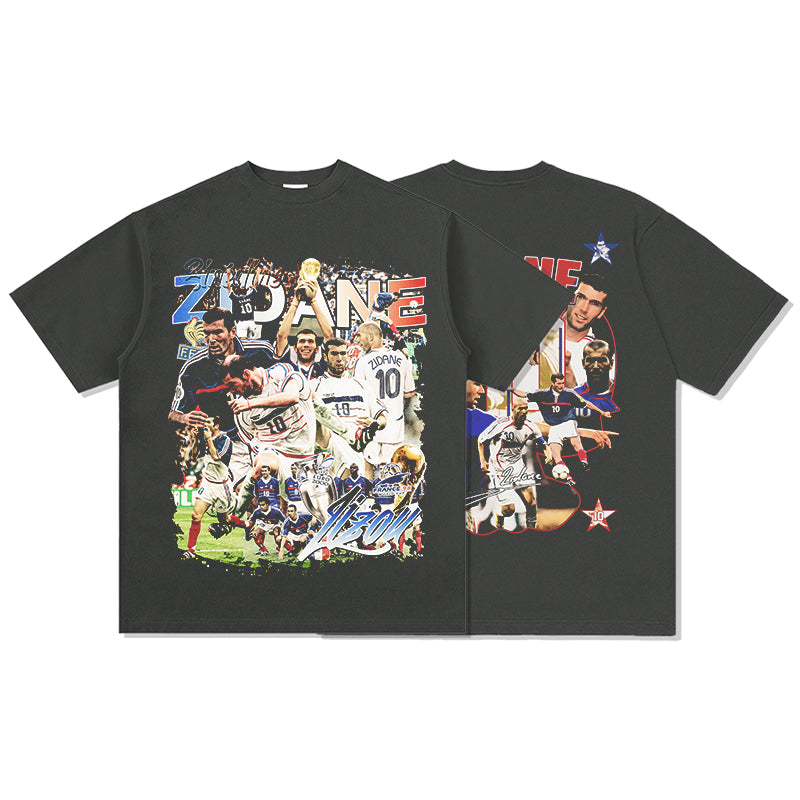 ZIDANE 10  FOOTBALL TEE 2024 - view 2