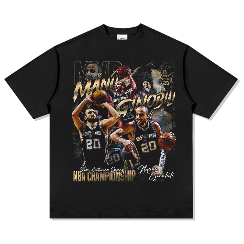 Manu Ginobili Tee NBA 2024 - view 3