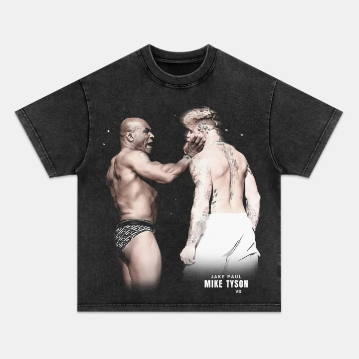 Mike Tyson Vs Jake Paul TEE - view 2