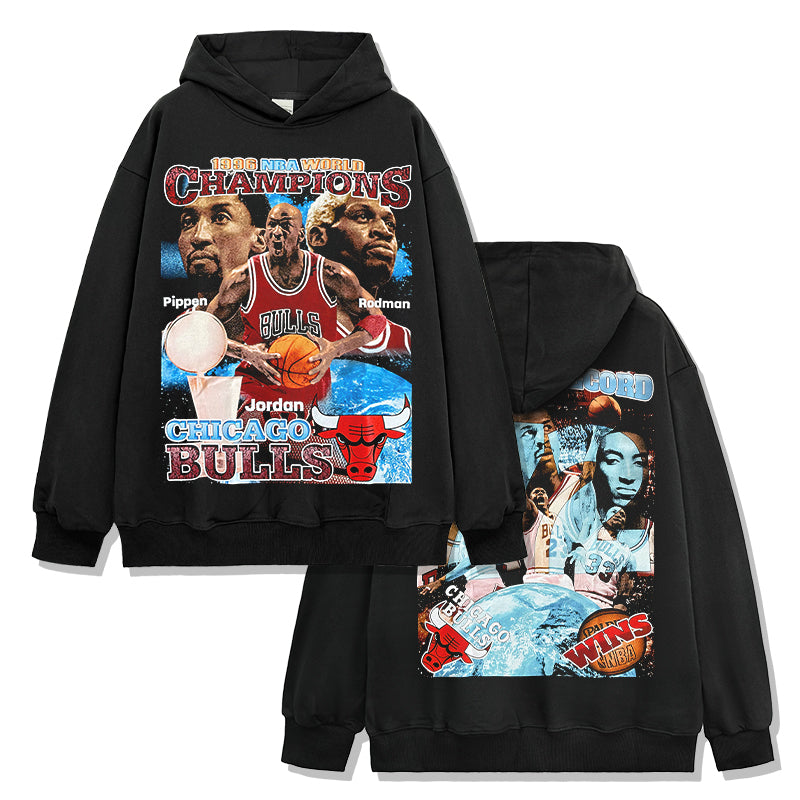 Chicago Bulls HOODIE NBA 2024 - view 3
