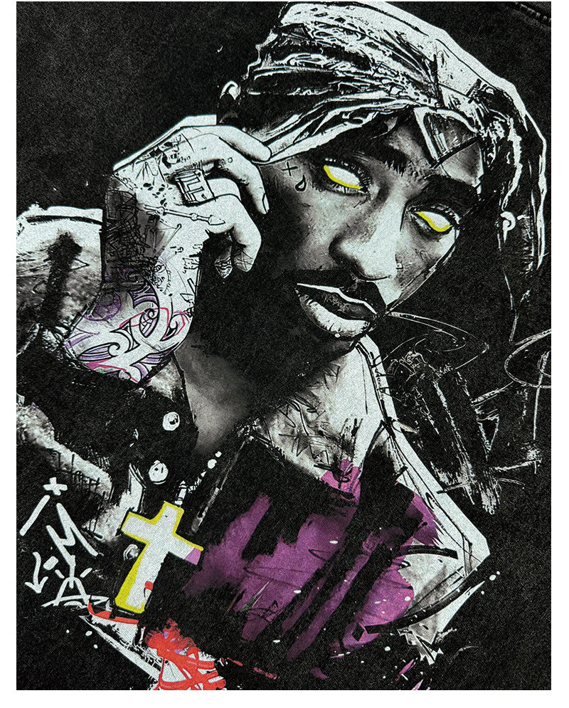 Tupac Shakur Signature Hoodie - view 7