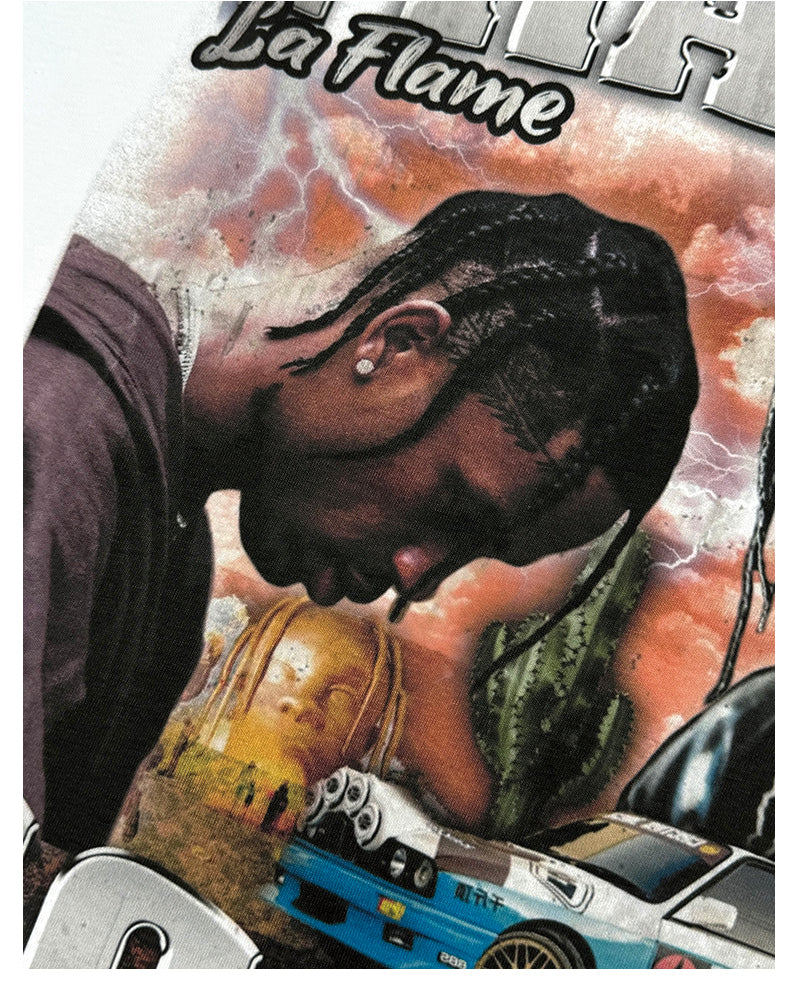 La Flame By Travis Scott TEE - view 8