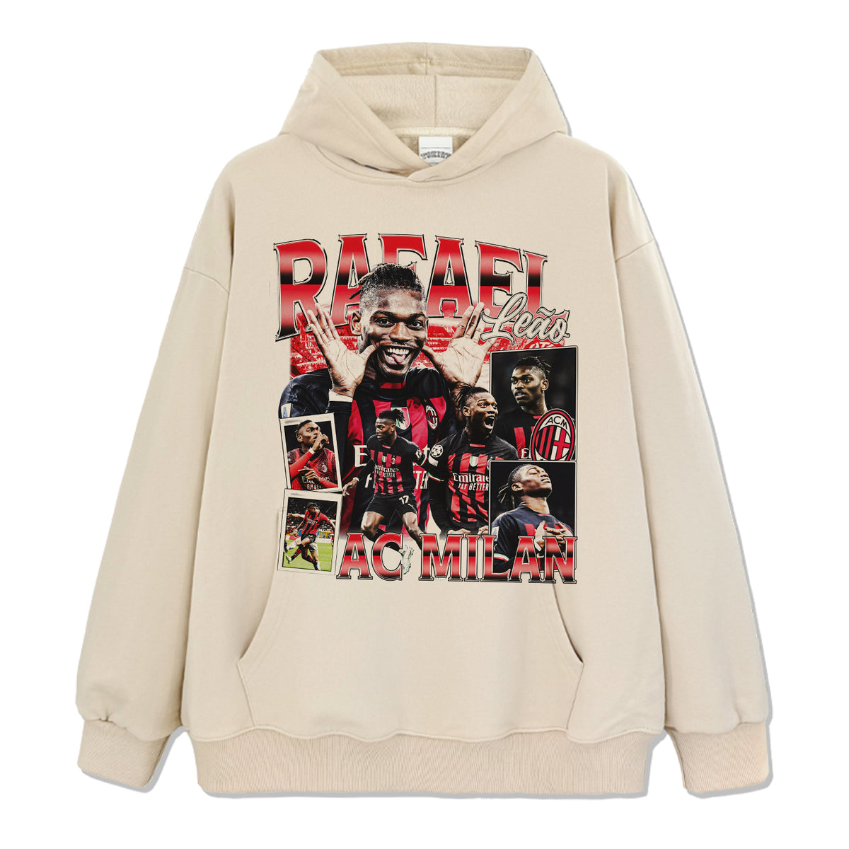 Ac Milan By Rafael Leão Hoodie - view 4
