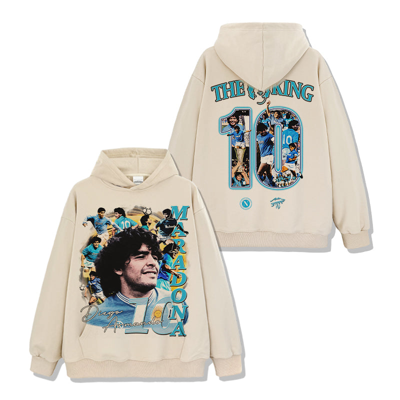 Diego Maradona The King Hoodie