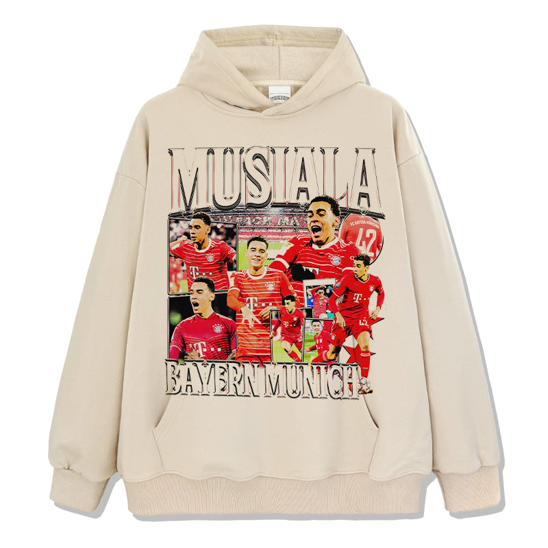 Bayern Munich By Musiala Hoodie - view 3