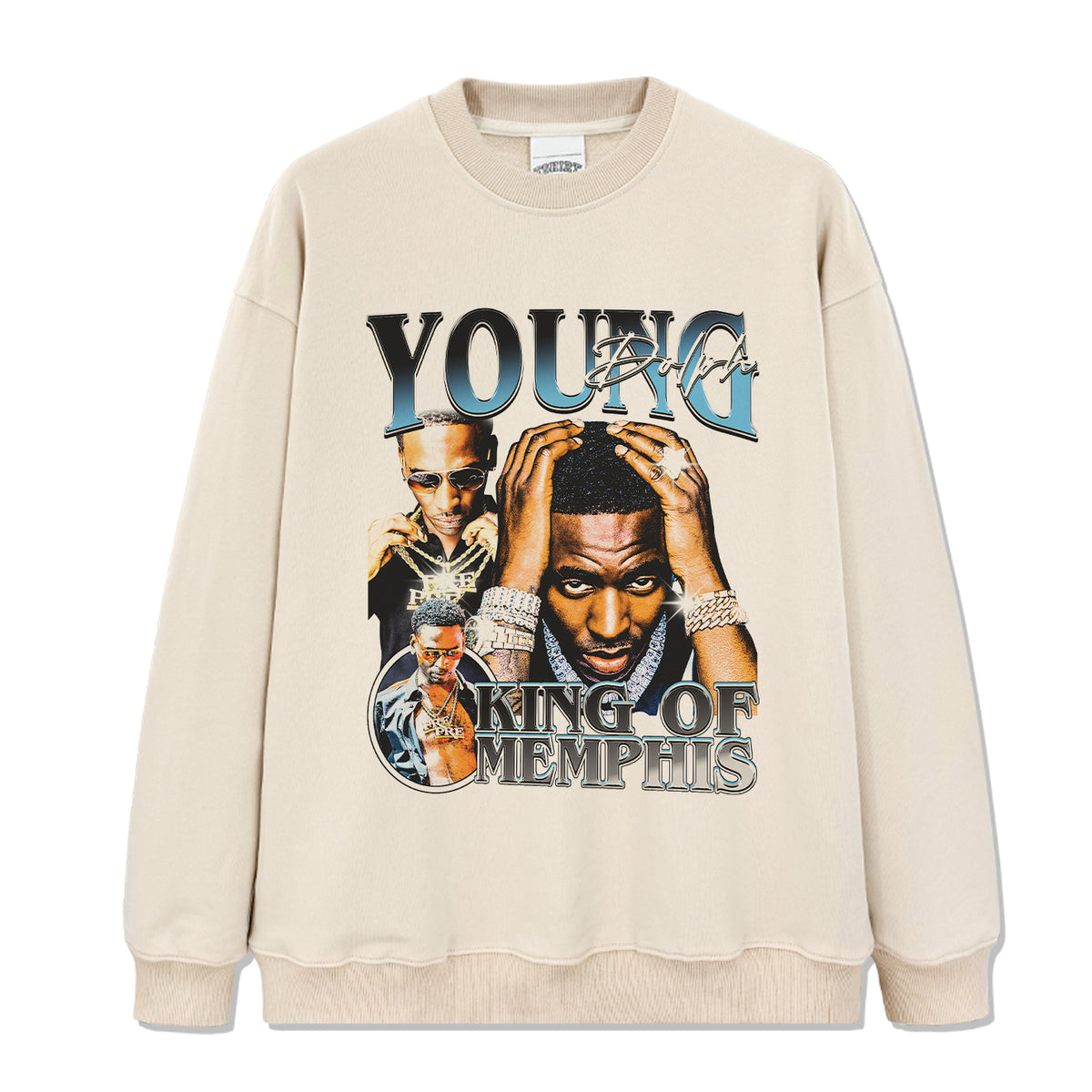 King Of Memphis By Young Dolph Sweatshirt - view 4