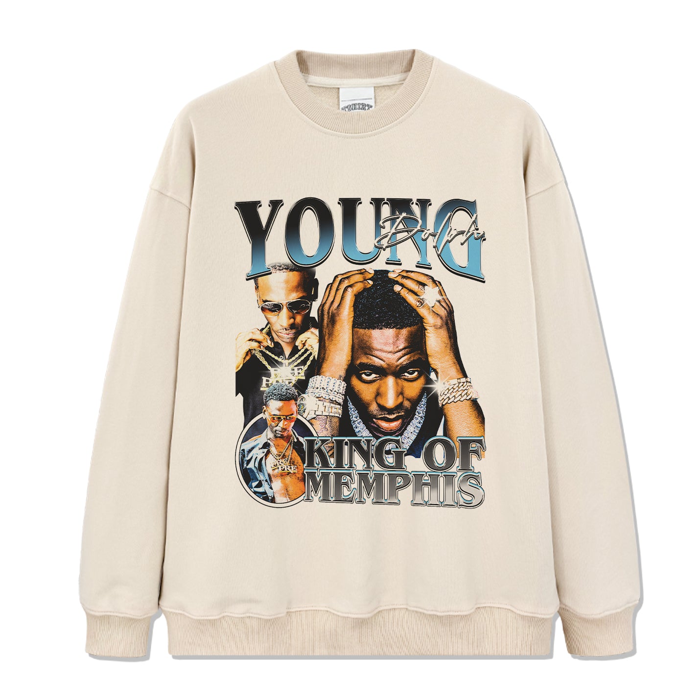 King Of Memphis By Young Dolph Sweatshirt - view 4