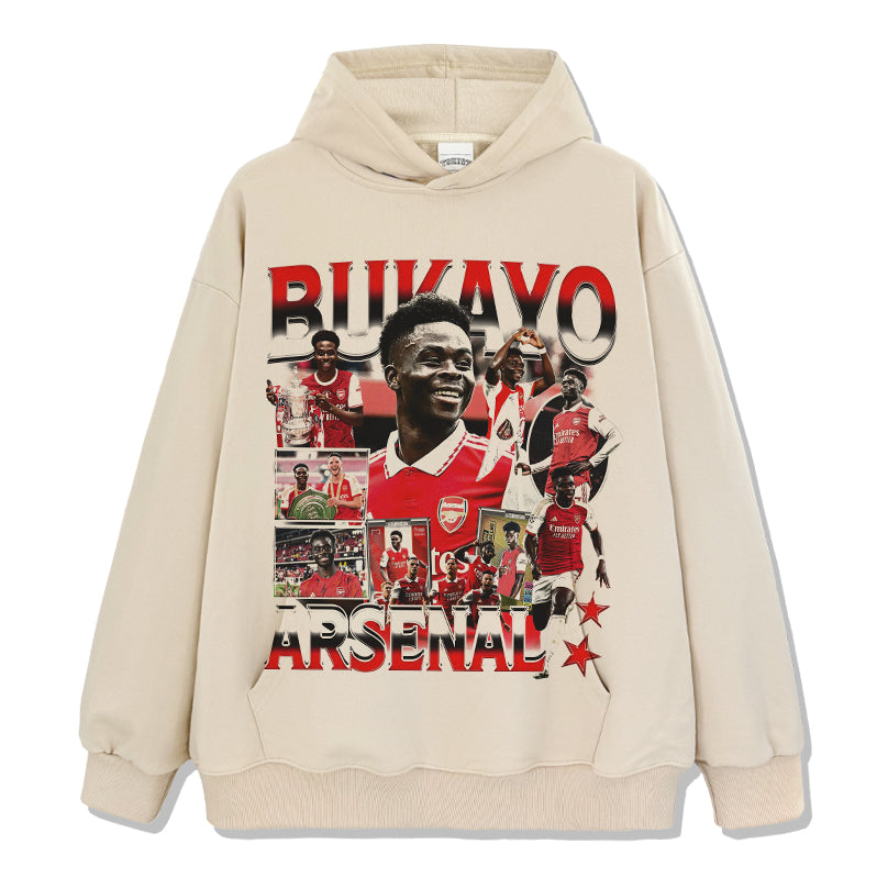 Arsenal By Bukayo Saka Hoodie - view 4