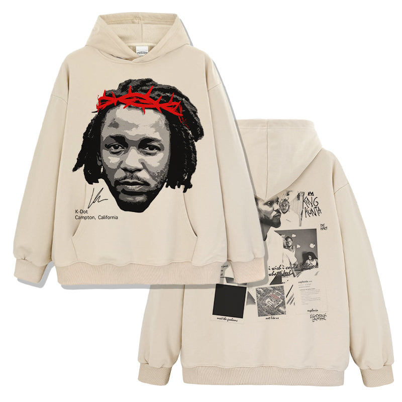 King Kunta By Kendrick Lamar Signature Hoodie - view 3