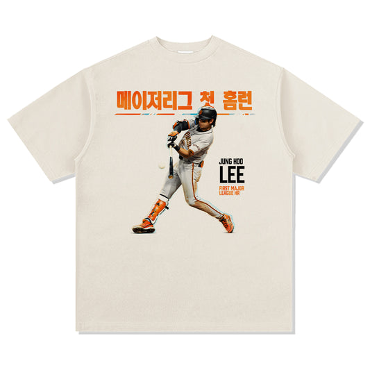 Jung Hoo Lee "Hit His First Major League Hr"TEE