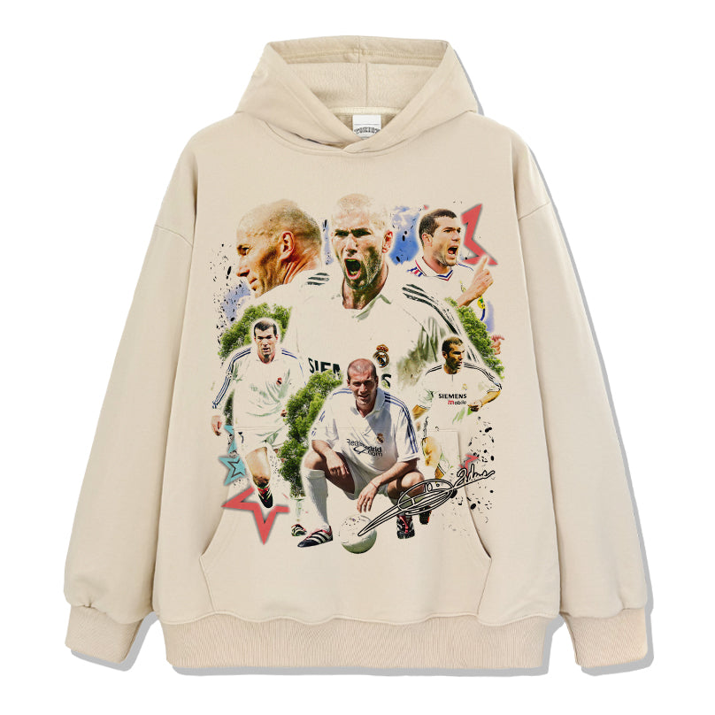 Zinedine Zidane "Signature"Hoodie - view 4
