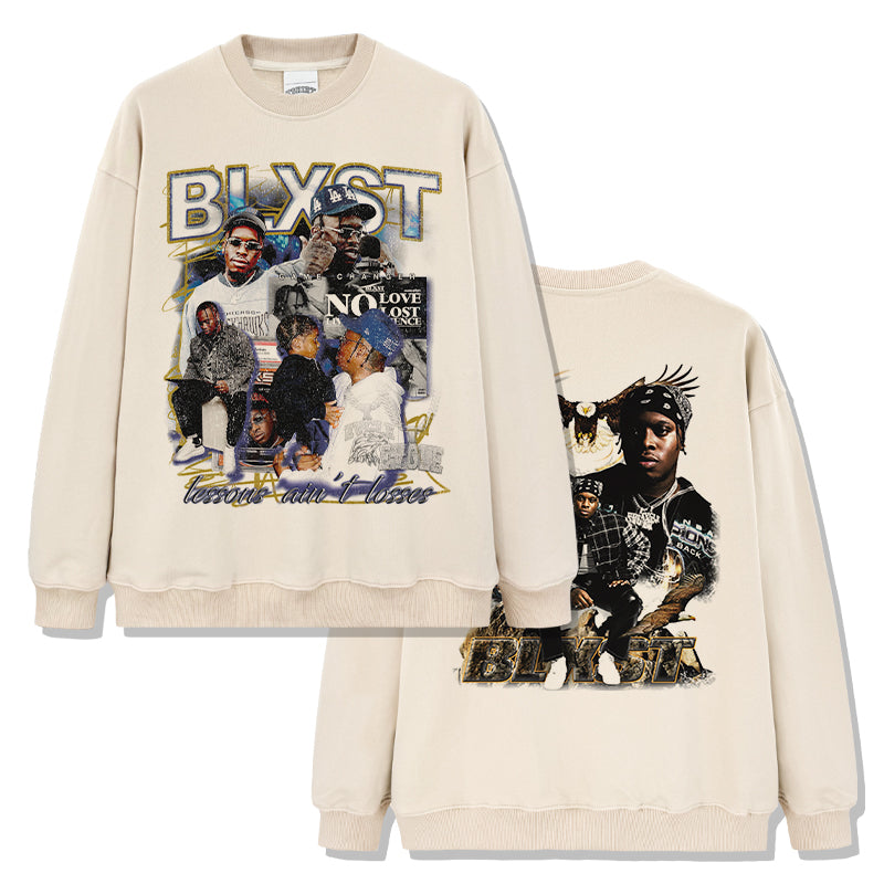 Lessons Ain't Losses By Blxst Sweatshirt - view 3