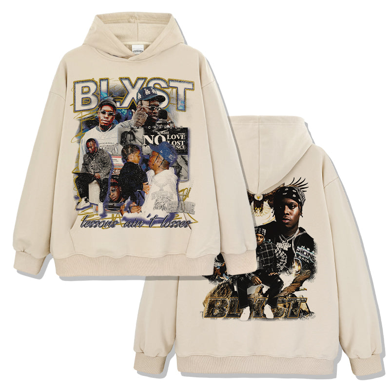 Lessons Ain't Losses By Blxst Hoodie - view 3