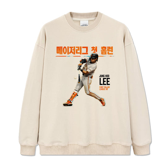 Jung Hoo Lee "Hit His First Major League Hr"Sweatshirt