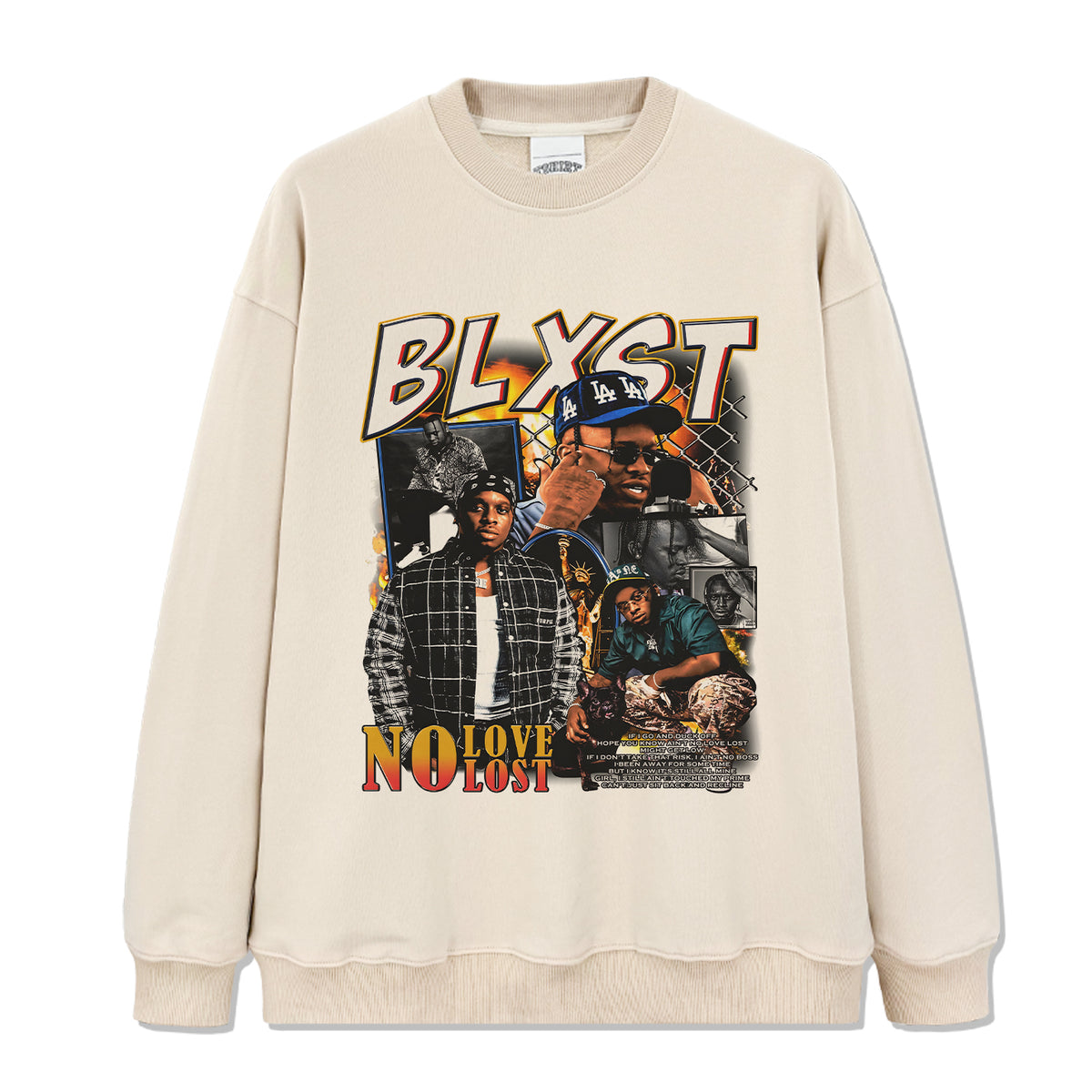 NO LOVE LOST By BLXST Sweatshirt - view 4