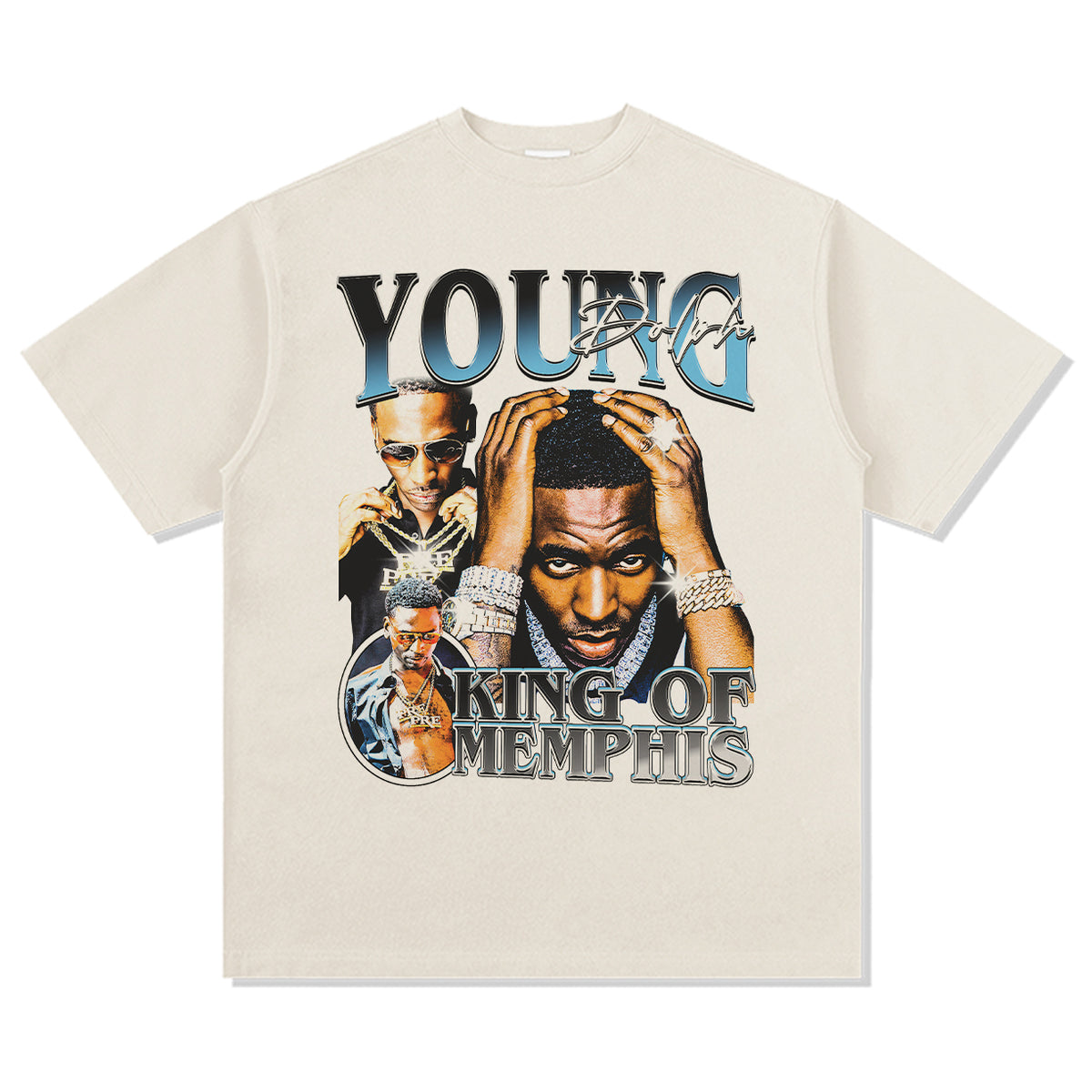 King Of Memphis By Young Dolph Tee - view 5