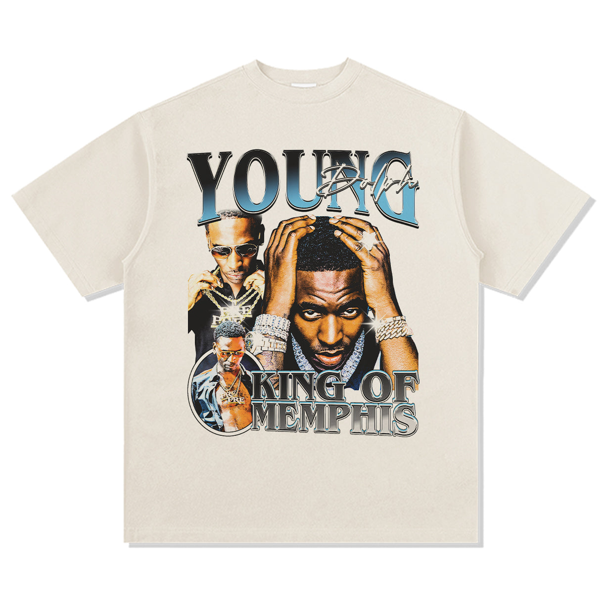 King Of Memphis By Young Dolph Tee - view 5