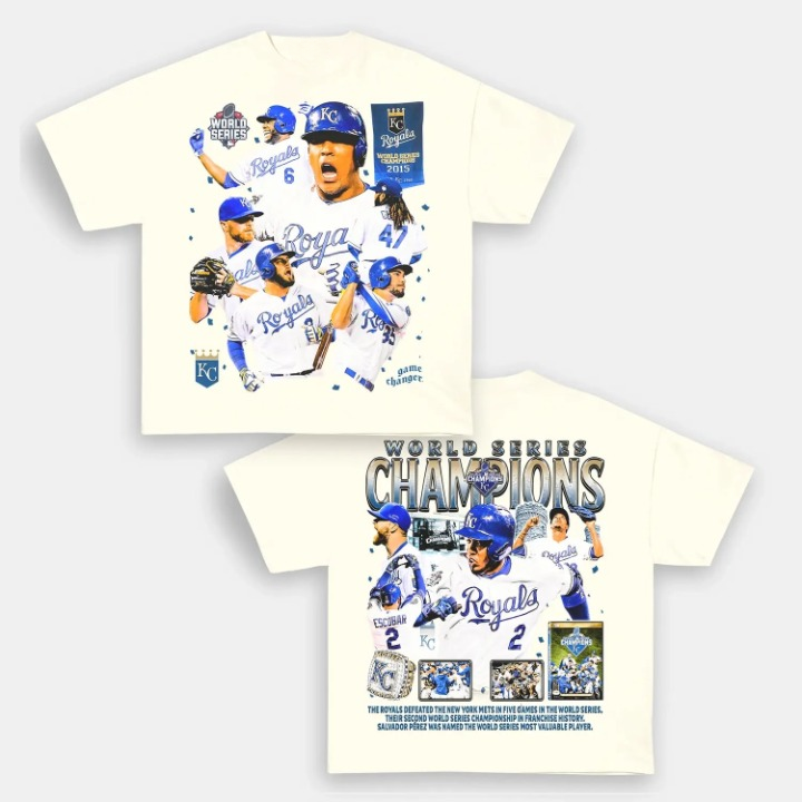 World Series champs Royals Back Design TEE - view 4