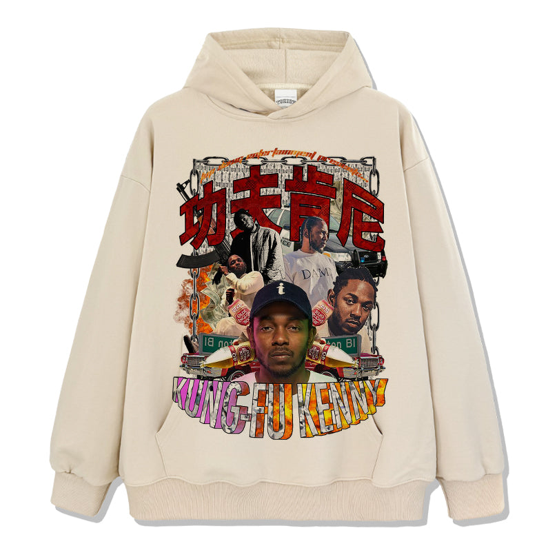Kungfu Kenny By Kendrick Lamar Hoodie - view 4
