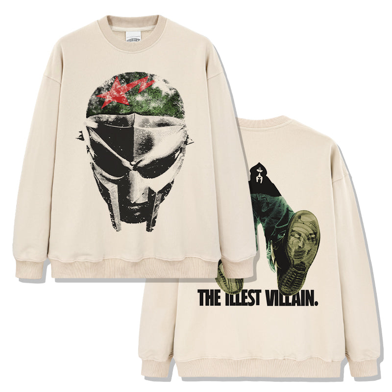 The Illest Villain By MF Doom Sweatshirt - view 2