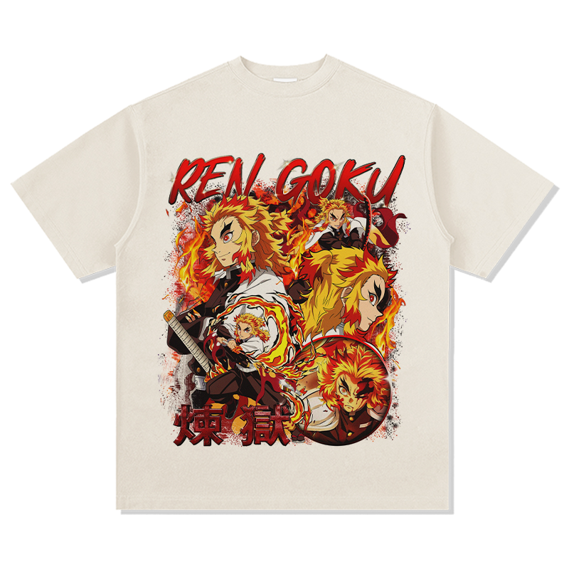 Kyōjurō Rengoku "Anime" TEE - view 5