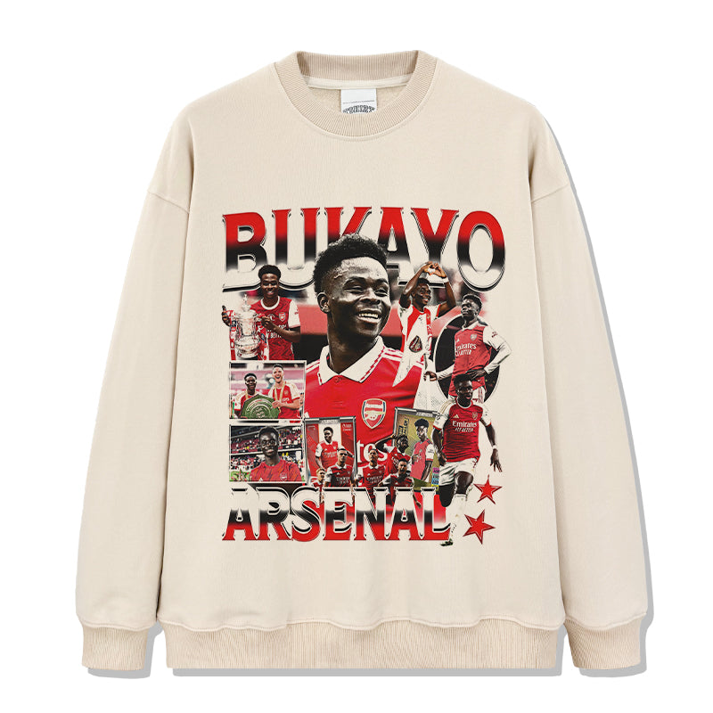 Arsenal By Bukayo Saka Sweatshirt - view 4