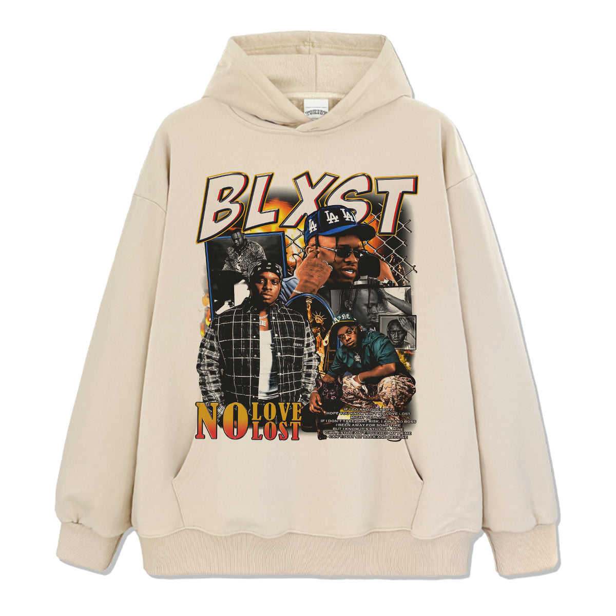 NO LOVE LOST By BLXST HOODIE - view 4