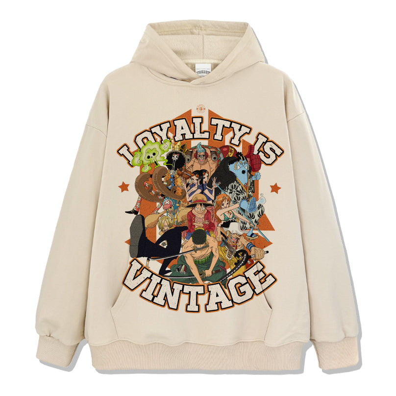 Loyalty s Vintage One Piece "Anime" Hoodie - view 3
