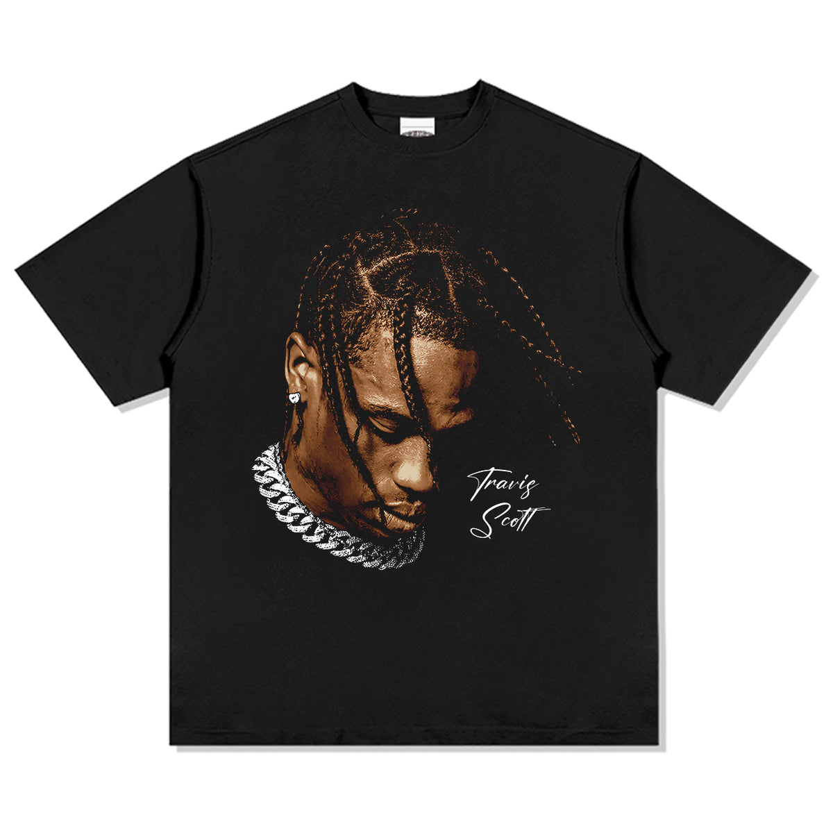 Travis Scott Tee tribute tee in heavyweight cotton