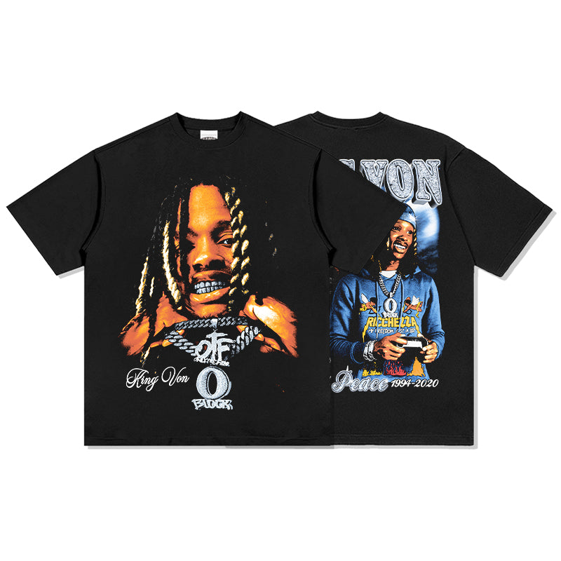 Rest In Peace By king Von TEE
