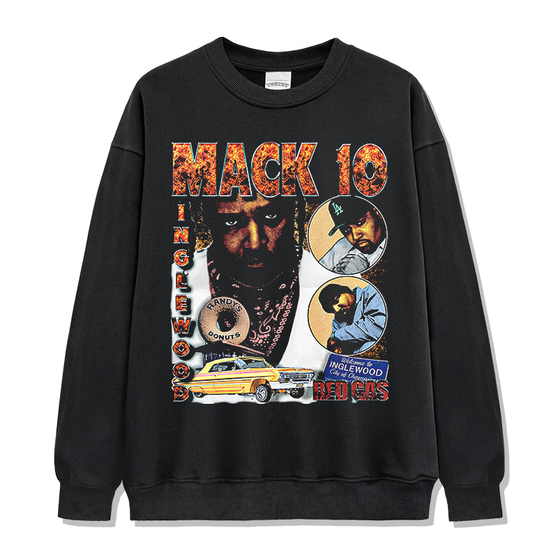 Red Gas By Mack 10 Sweatshirt